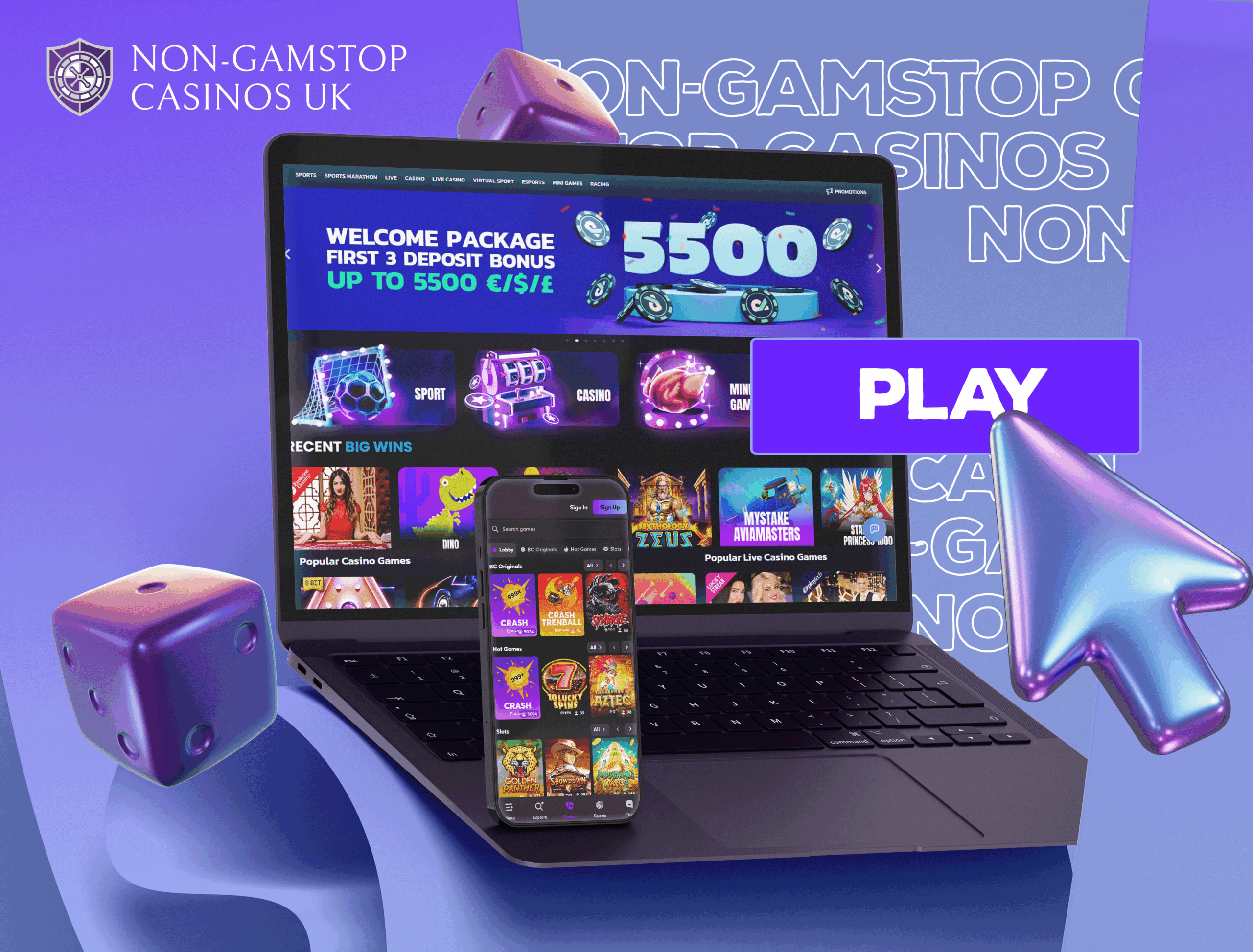 Check out the best Non-GamStop Casinos in the UK